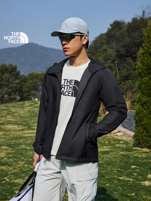 THE NORTH FACE北面防晒皮肤衣情侣款防泼溅防风夹克UPF40+休闲薄风衣NF0A8G78JK3 商品图2