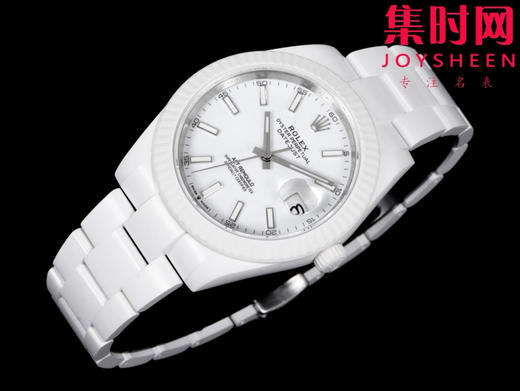 PPM劳力士日志型系列41mm 改装日志 陶瓷日志 白陶瓷 男士腕表 表径41mm 商品图1