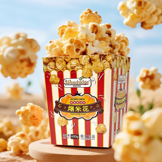 Costco 开市客 WOODRIDGE SNACKS蜂蜜黄油味爆米花 600g 商品图2