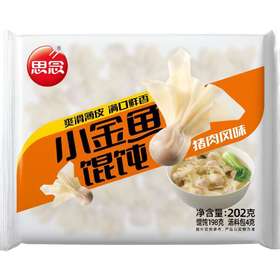 思念202g小金鱼馄饨