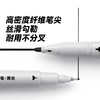 【易水洗 可擦拭】Touchmark净纯水性双头勾线笔 涂绘/手账/标记/制图 黑色红色蓝色6支 美术专用绘画记号笔 商品缩略图1