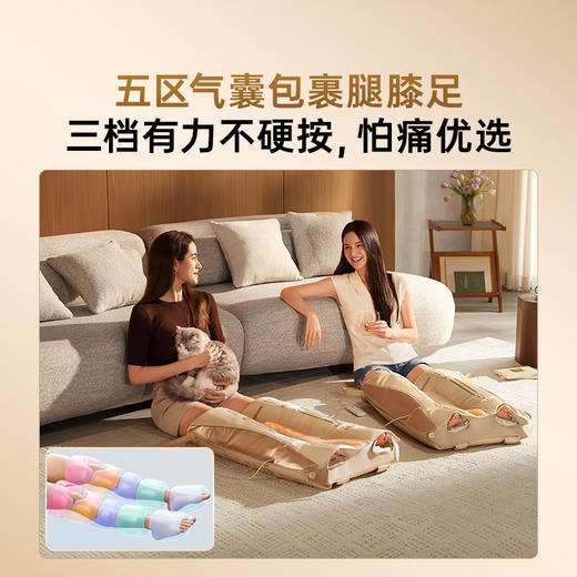 热卖中！送5包腿膜！【美国百年品牌】西屋L3空气波腿足按摩器 商品图4