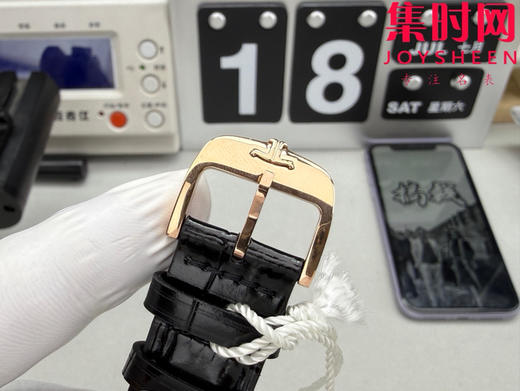 分APS新款月相大师 积家月相大师系列 男士腕表 表径39mm 玫金月相大师 商品图8
