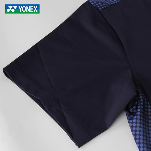 2026年新款YONEX尤尼克斯羽毛球服yy国羽系列大赛服1158926BCR男女同款运动速干短袖 商品图3