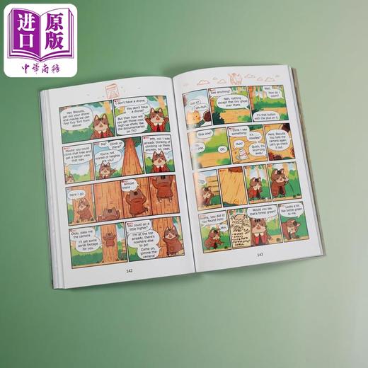 【中商原版】豆子侦探2 Detective Beans Adventures in Cat Town 英文原版 儿童漫画 充满冒险和趣味的侦探推理故事 图画小说 商品图2