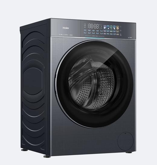 海尔 洗衣机 XQG120-PBLEU78H8U1 洗烘一体机 滚筒洗衣机 12公斤 极夜灰 直驱变频 一级能效 智能投放 智能WiFi 预约功能 商品图1