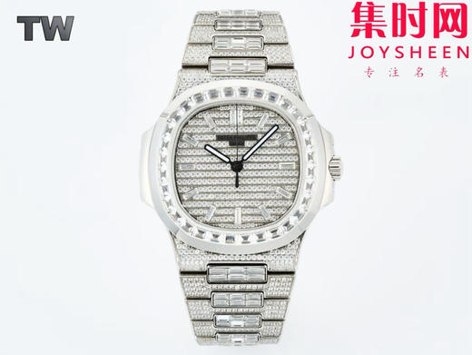 新品 TW百达翡丽鹦鹉螺满天星系列5811 满天星T钻圈 男士腕表 闪耀满天星大冰糖方钻鹦鹉螺！ 商品图0