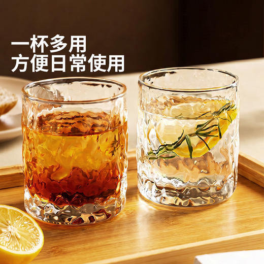 摩登主妇高硼硅玻璃杯耐高温家用喝水杯套装牛奶杯泡茶杯咖啡杯子 商品图4