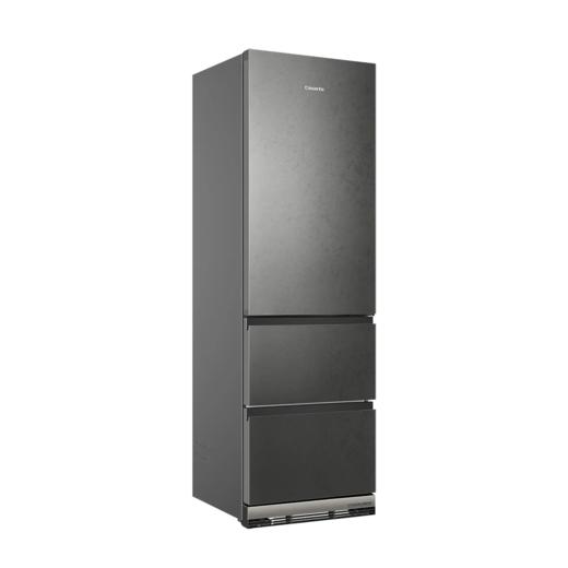 卡萨帝 冰箱 BCD-415WGCD3M4GTU1 三门冰箱 415升 致境系列 博卡灰 一级能效 风冷 变频 电脑控温 触摸按键 智慧动态除菌净化 底置循环风幕保鲜科技 商品图1