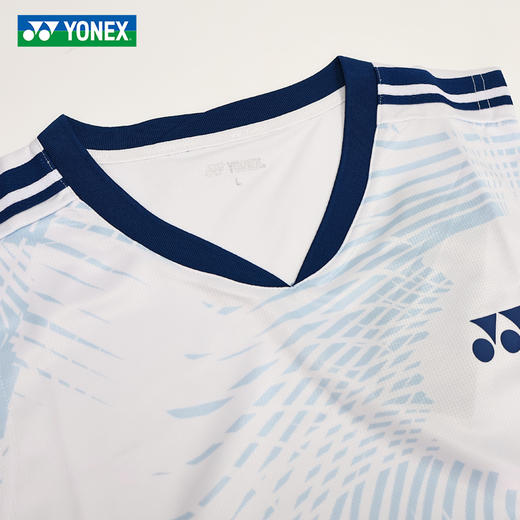 2026年新款YONEX尤尼克斯羽毛球服男款速干无袖运动背心1104226BCR比赛上衣 商品图1