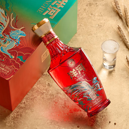 洋河祥瑞礼盒装 52度500mL*2瓶 商品图3