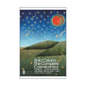 卡尔维诺宇宙奇趣全集 英文原版 The Complete Cosmicomics 宇宙连环画 科幻小说故事集 Italo Calvino 英文版进口书籍正版