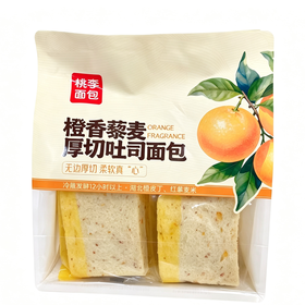桃李360g橙香藜麦厚切吐司面包