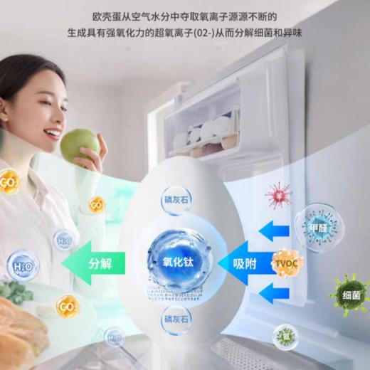 【除味+抑jun+保鲜+除醛四效合一】樱辉 除味抑菌欧壳蛋 商品图3