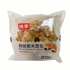 桃李100g核桃紫米面包
