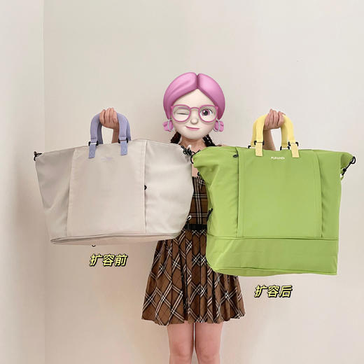 【一个包≈20寸行李箱】健爪 多巴胺便携旅行包  时尚又能装  干湿分离收纳 轻便耐磨  男女通用【ys】 商品图12