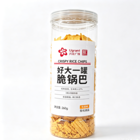兴龙广缘260g好大一罐牛排味脆锅巴