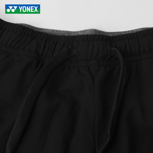 2026年新款YONEX尤尼克斯羽毛球服国羽系列yy大赛服1208526BCR男款速干舒适运动短裤 商品图1