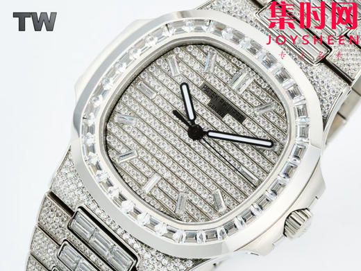 新品 TW百达翡丽鹦鹉螺满天星系列5811 满天星T钻圈 男士腕表 闪耀满天星大冰糖方钻鹦鹉螺！ 商品图1