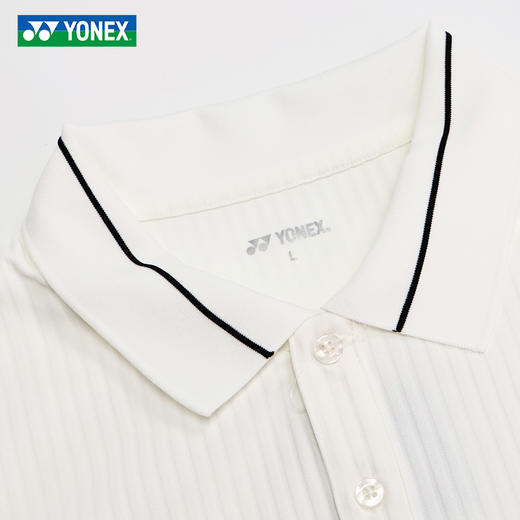 2026年新款YONEX尤尼克斯羽毛球服林丹同款运动上衣POLO短袖10121LDCR男女同款 商品图2