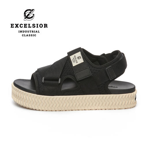 excelsior饼干鞋官方 厚底增高男女魔术贴沙滩凉鞋 BOLT SANDAL 商品图0