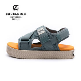 excelsior饼干鞋官方 夏季厚底运动凉鞋男女沙滩鞋 STRAP SANDAL