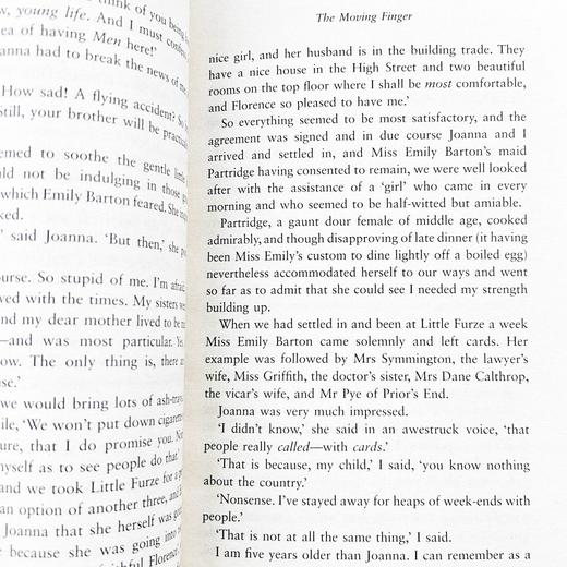 阿加莎系列 马普尔小姐探案第二季 魔手 英文原版 Miss Marple The Moving Finger 英文版侦探小说 进口原版英语书籍 商品图2
