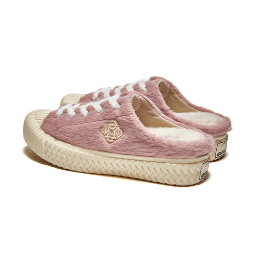 excelsior饼干鞋官方 加绒一脚蹬女保暖帆布鞋 BOLT FLEECE MULE 商品图4