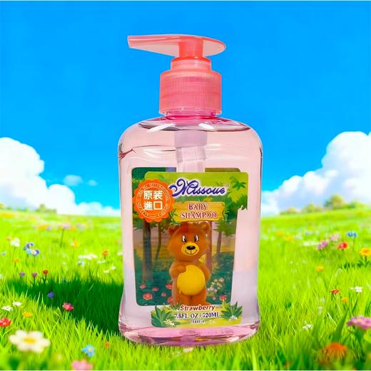 蜜语220ml草莓味婴儿洗发露 商品图0