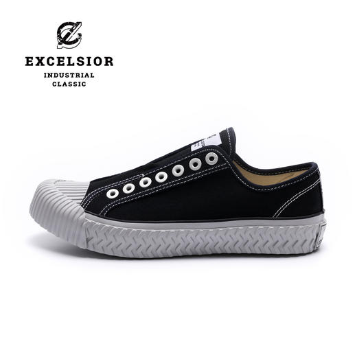 excelsior饼干鞋官方 一脚蹬休闲板鞋男百搭厚底帆布鞋女 BOLT ON 商品图0