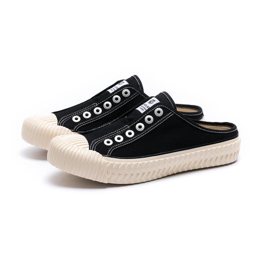 excelsior饼干鞋官方 夏季一脚蹬帆布鞋女厚底半拖鞋 BOLT MULE 商品图1