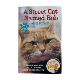 一只名叫鲍勃的街头流浪猫 英文原版小说 A Street Cat Named Bob 流浪猫鲍勃 同名电影小说 遇见一只猫 伦敦街猫记英文版英语书籍
