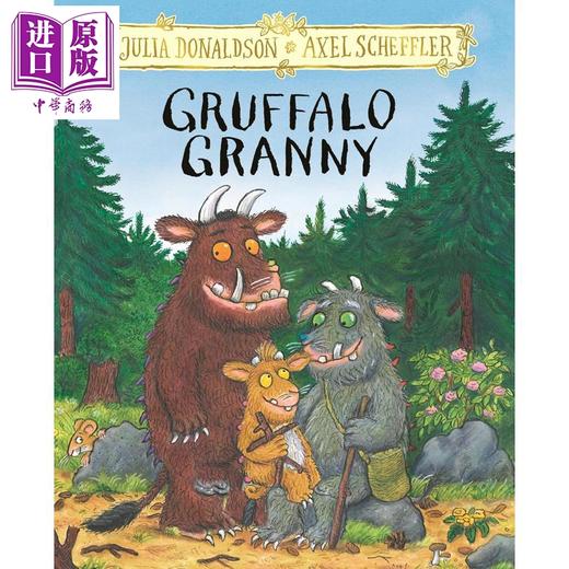 预售 【中商原版】Gruffalo Granny 咕噜牛系列 咕噜牛的奶奶来啦 英文原版绘本 朱莉娅唐纳森Julia Donaldson 名家经典 英语启蒙早教图画书 精装 商品图0