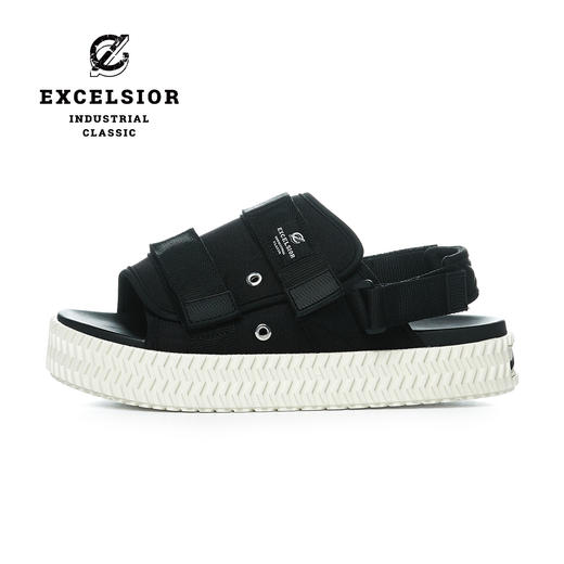excelsior饼干鞋官方 轻便情侣凉鞋魔术贴厚底沙滩鞋 BOLT SANDAL 商品图0