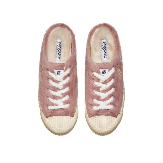 excelsior饼干鞋官方 加绒一脚蹬女保暖帆布鞋 BOLT FLEECE MULE 商品图3