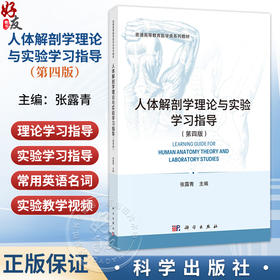 人体解剖学理论与实验学习指导 第4四版 张露青 主编 普通高等教育医学类系列教材 可供高等医学院校临床医学等参考 科学出版社
