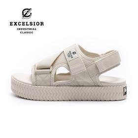 excelsior饼干鞋官方 厚底防滑凉鞋男女运动沙滩鞋 STRAP SANDAL
