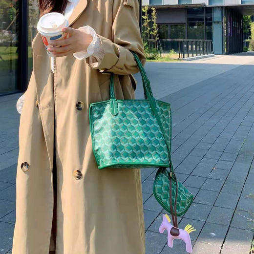 【简约高级 耐磨抗造】EMO ElegantModestOriginal 经典狗牙包小号 牛仔提花面料 复古氛围感拉满 商品图3