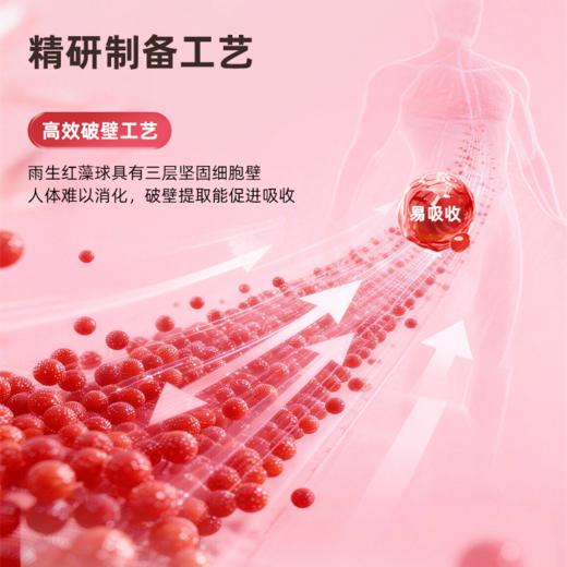 憩尔目雨生红藻球虾青素压片糖果 商品图6