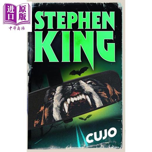 预售 【中商原版】狂犬库丘 美国作家 斯蒂芬·金 Cujo 英文原版 Stephen King 长篇小说 奇幻恐怖小说 心理恐怖色彩 商品图0