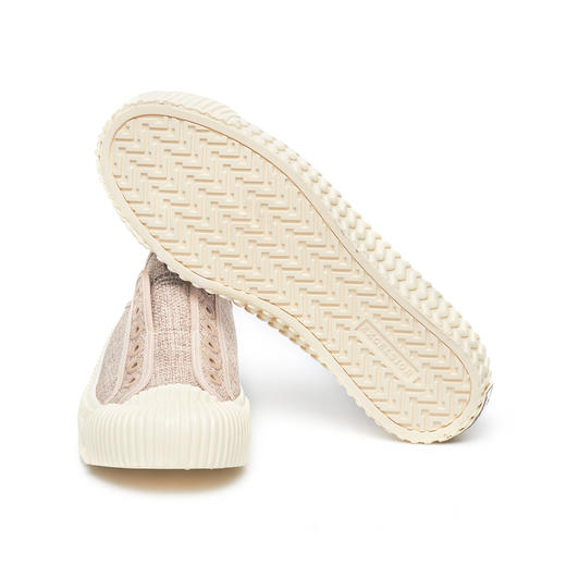 excelsior饼干鞋官方 厚底休闲女士一脚蹬半拖帆布鞋 BOLT RAFFIA 商品图4