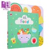 【中商原版】Baby TouchFood 瓢虫错层书食物 幼儿启蒙 食物 英文原版 翻翻书 触摸书 进口图书 商品缩略图0