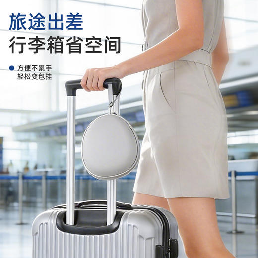 “枕”救你的旅途尴尬【Flying bear舒适圈U型枕】遮光护颈清凉 轻柔高弹枕芯 一桶收纳省时省力LJW 商品图5