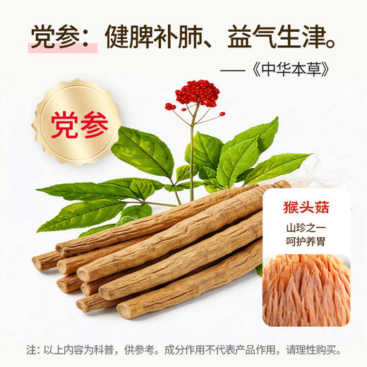 8.30晚【轻友优选】4盒*江中猴姑米稀党参茯苓米糊 140克/7条/盒 商品图3