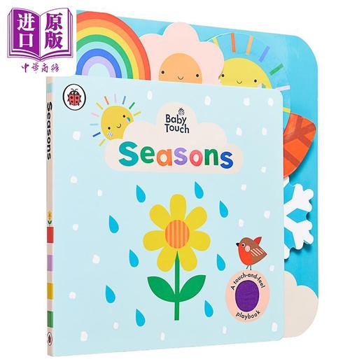 预售 【中商原版】 瓢虫错层触摸书 Seasons 季节 早教启蒙 商品图1