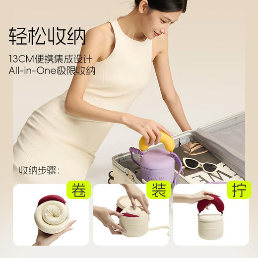 （下单赠收纳包）孔苏R9舒适圈u型枕，斩获中美德多重大奖，航宇级非温感记忆绵，护颈解压 商品图8
