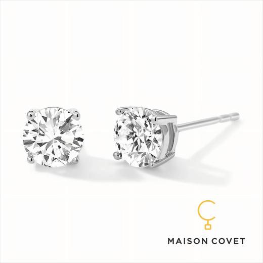 MAISON COVET  单颗培育钻石耳钉 商品图0