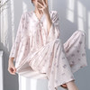 自带胸垫 可外穿【沐臻丝-早秋绵绸套装家居服】（90-150斤可穿） 商品缩略图0
