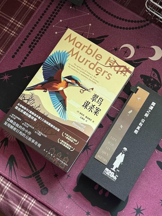 翠鸟谋杀案（全两册）喜鹊、猫头鹰谋杀案续作 安东尼霍洛维茨英剧侦探悬疑推理小说书 新星出版社 午夜文库 商品图3