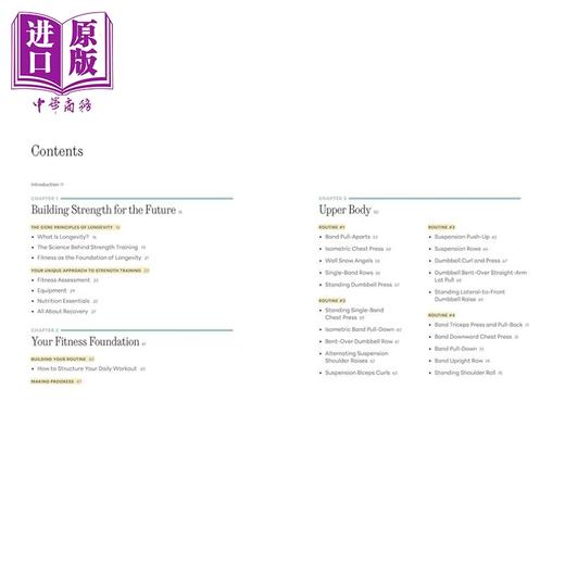 预售 【中商原版】长寿力量训练 助你终身保持健康与行动力的简易训练 Strength Training for Longevity 英文原版 Matt Schifferle 商品图1